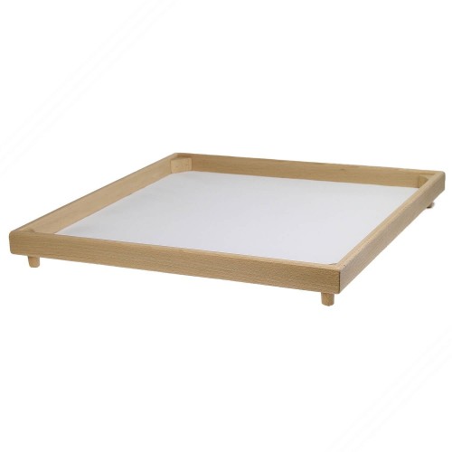 Square Beech Wood Fresh Pasta Drying Tray. Measurements 50x50 cm