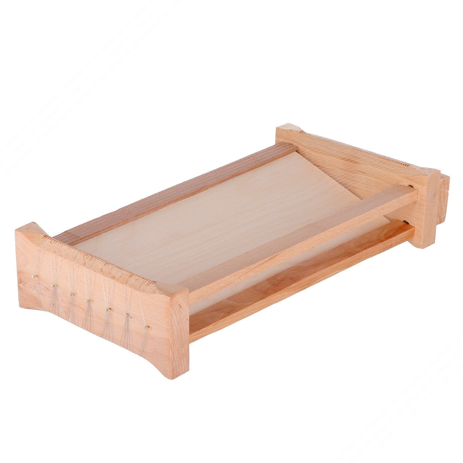 Chitarra Pasta Cutter 2 sided with beechwood frames and steel wires