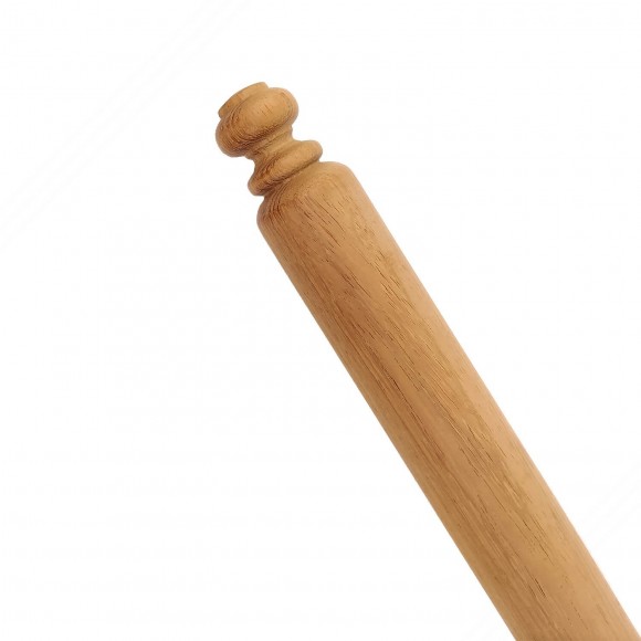 Rolling pin in iroko tree wood for fresh homemade pasta. 80 cm