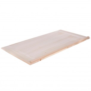 Poplar Wood Pastry Board. Dimensions: 130x65x2 cm - tagliapasta