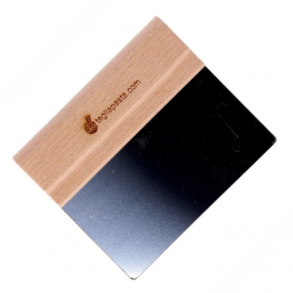 Spatula for Cleaning Boards with Steel Blade of 140 mm and Wood Handle