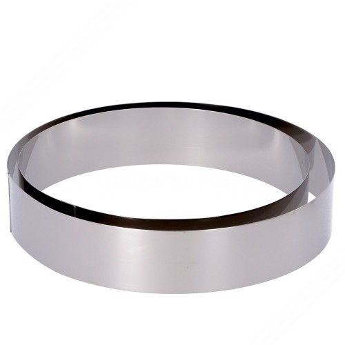 Ring Set with 2 Stainless Steel Rings Without Handle for Cutting